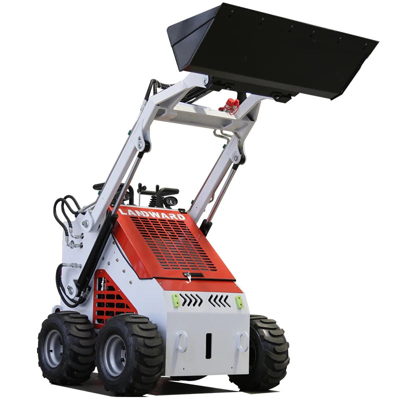 Mini Loader With Attachments ST480 Skid Steer Loader 900kg Farm Mini Skid Steer Loader EPA