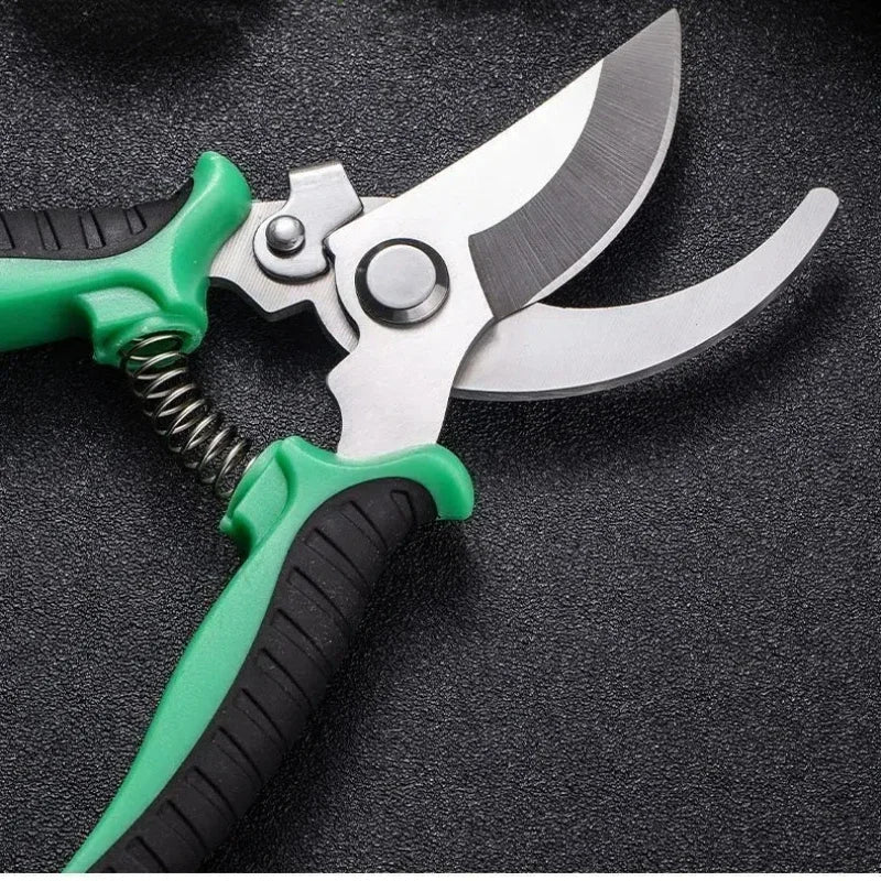 Stainless Steel Professional Gardening Shears ā Heavy-Duty Pruning Tool for Branches, Flowers & Fruit Trees
