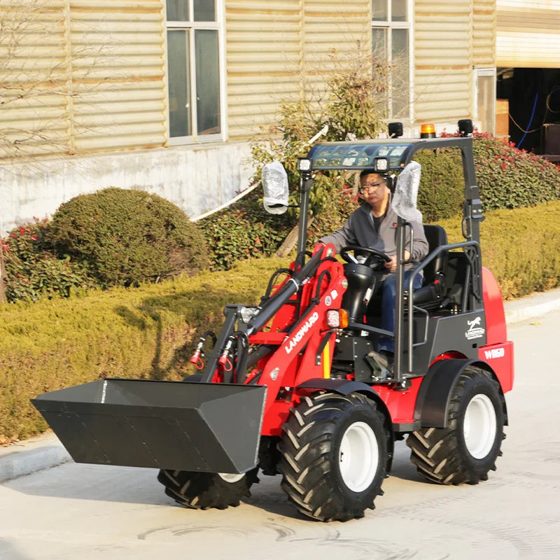 Mini loader with high efficiency and good maneuverability wheel loader CE EPA Front End Type Wheel Mini Loader