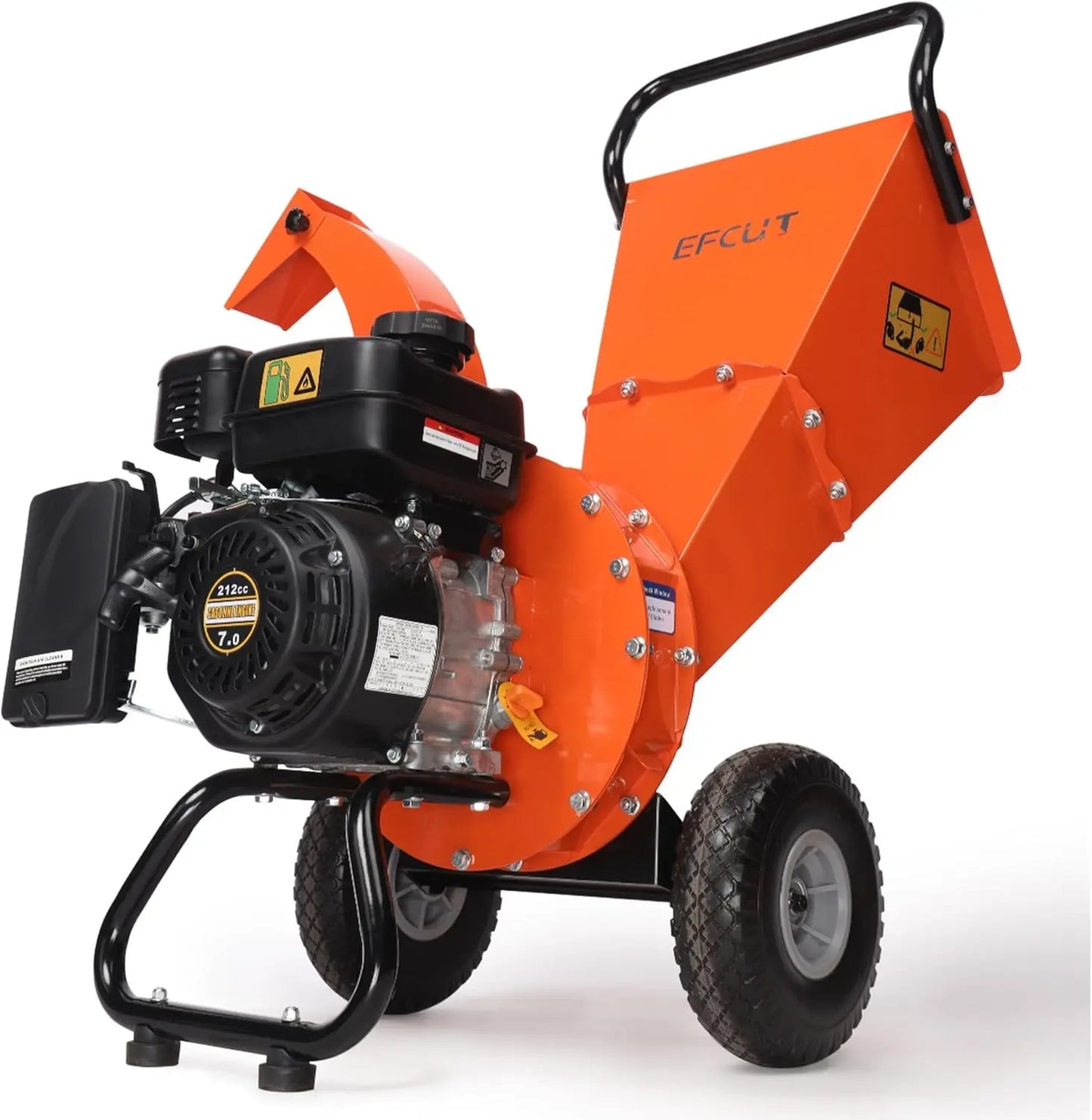 2025-hotC30 LITE Wood Chipper Shredder Mulcher Heavy Duty 7 HP 212cc Gas Powered 3 Inch Max