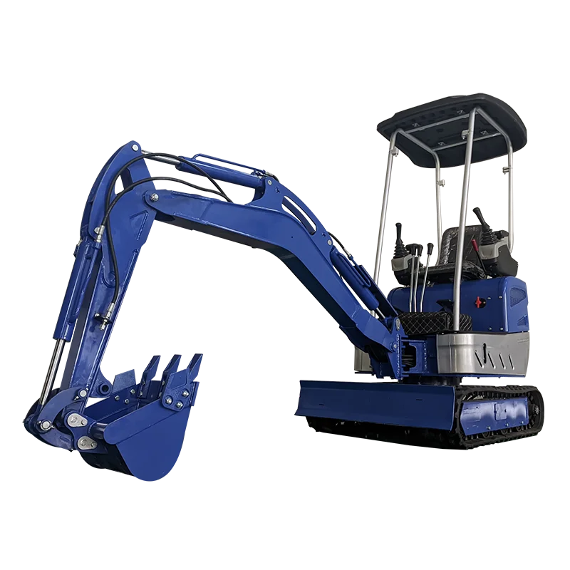 1.5 Ton Mini Excavator – Hydraulic Micro Digger, 16HP Engine, Euro 5/EPA Certified, Low Noise, Customizable for Home or Retail Use