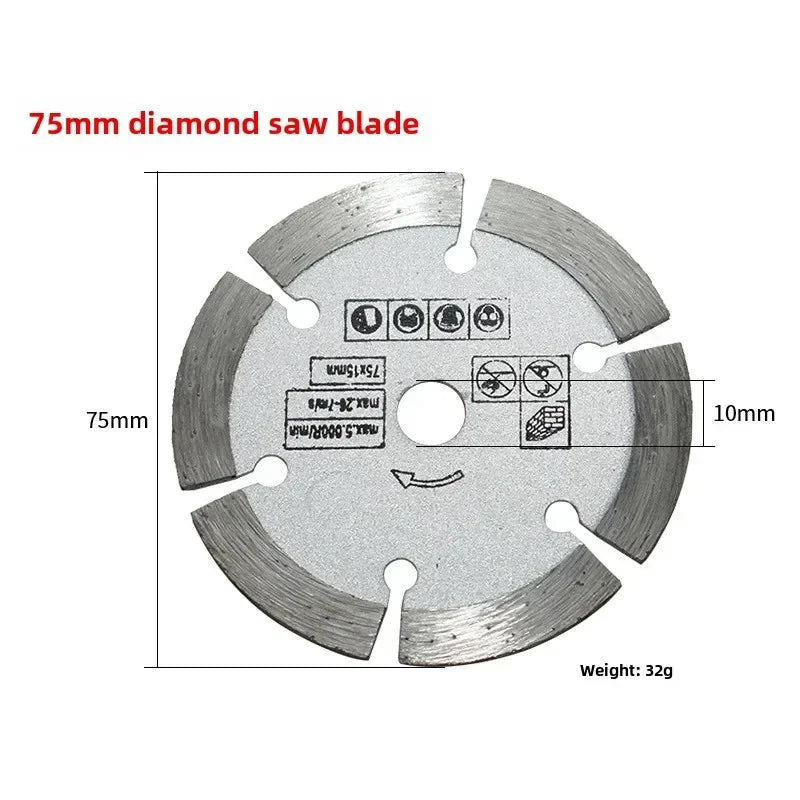 7PCS 3-Inch Cutting & Flap Disc Set ā 75mm Angle Grinder Wheels for Metal, Wood, Tile, Stone, Polishing & Grinding