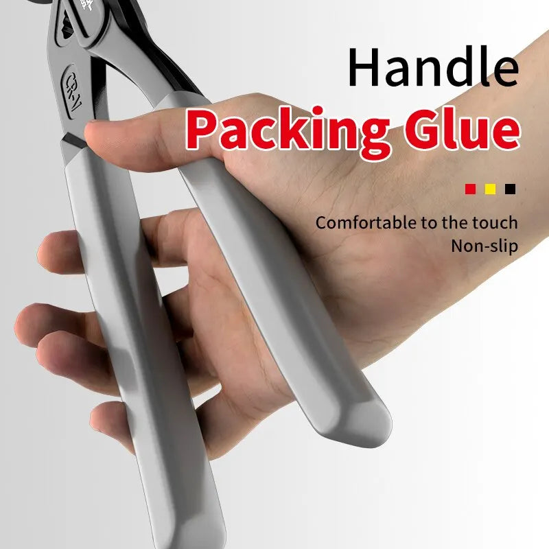 Adjustable Water Pump Pliers – Quick Release Pipe Wrench (8" 10" 12") for Plumbing & DIY