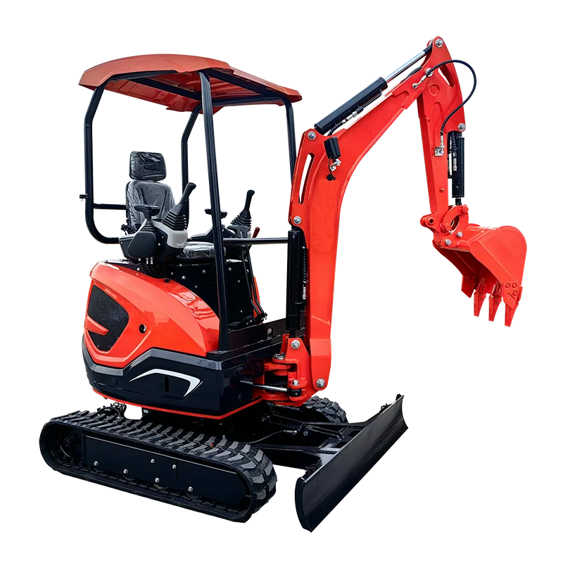 Mini Excavator with Kubota Engine – EPA/Euro 5 Compliant, Tracked, 18HP
