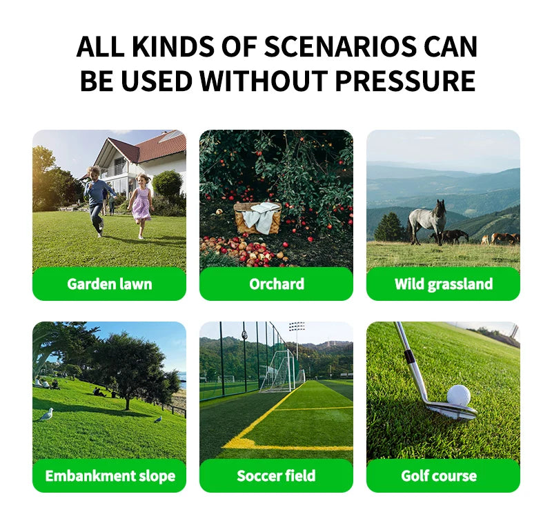 Intelligent Efficient Remote Control Lawn Mower