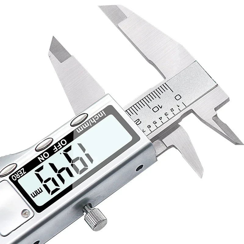 TON09 Digital Vernier Caliper 150mm ā 6" Stainless Steel Electronic Micrometer Measuring Tool | 0.01mm Precision