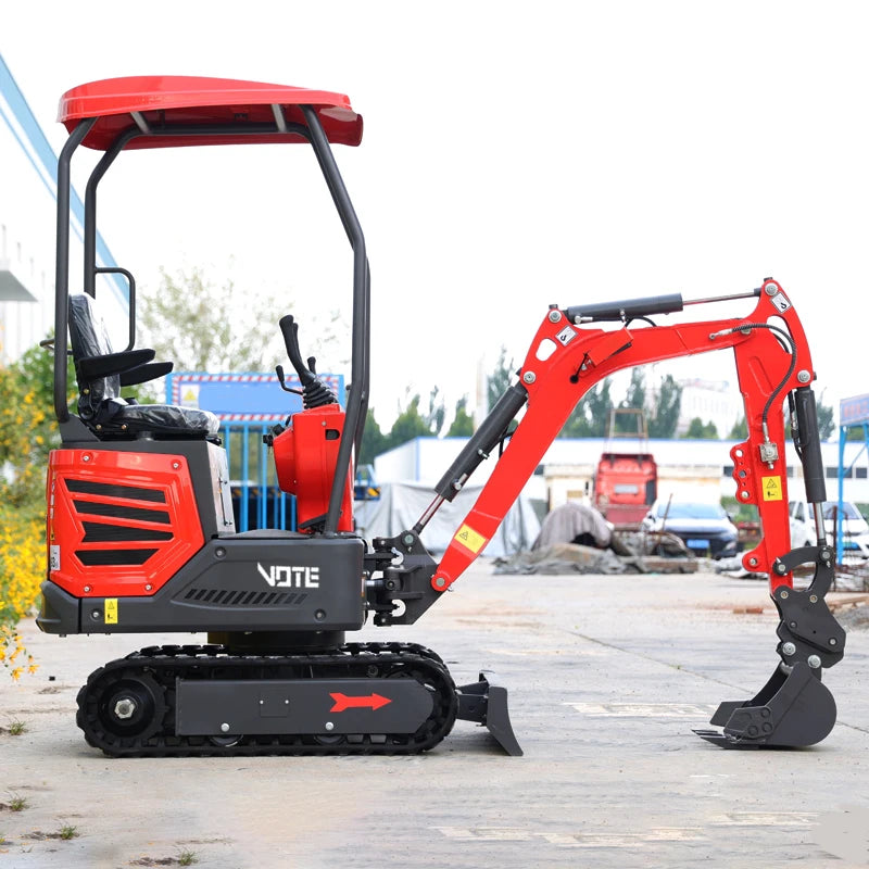 Mini Micro Excavator 1 Ton / 2 Ton – 1000kg EURO Standard Small Digger for Construction, Garden & Custom Home