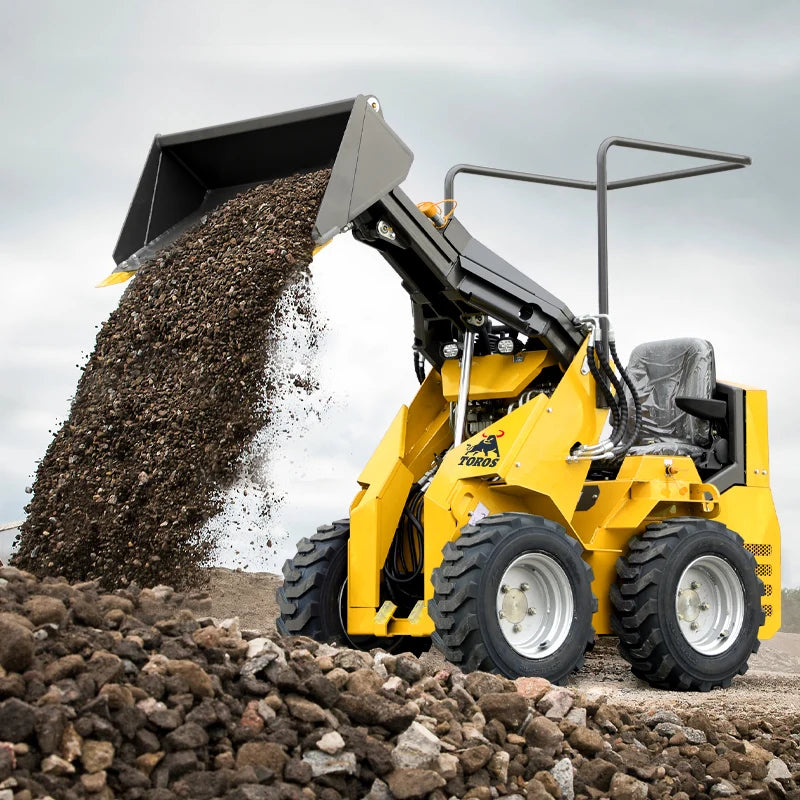 TOROS TRS-480 Mini Skid Steer Loader – Smart Power in a Compact
