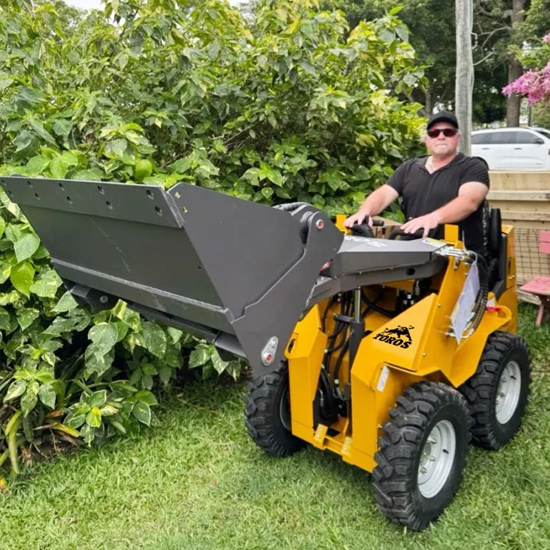 TOROS TRS-480 Mini Skid Steer Loader – Smart Power in a Compact