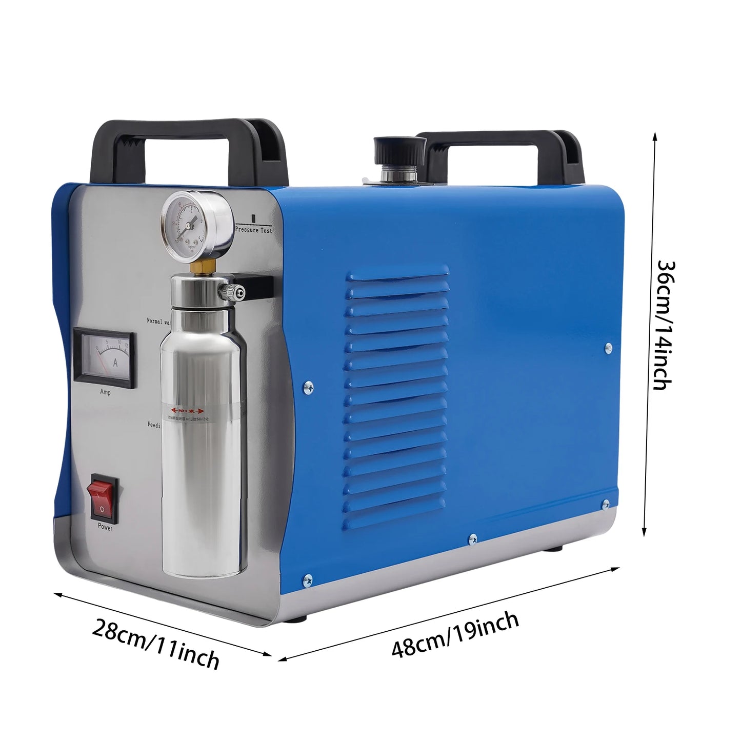 220V Hydrogen Oxygen Flame Polisher – H160/H180 75L/95L Acrylic Water Welder with Flame Gun