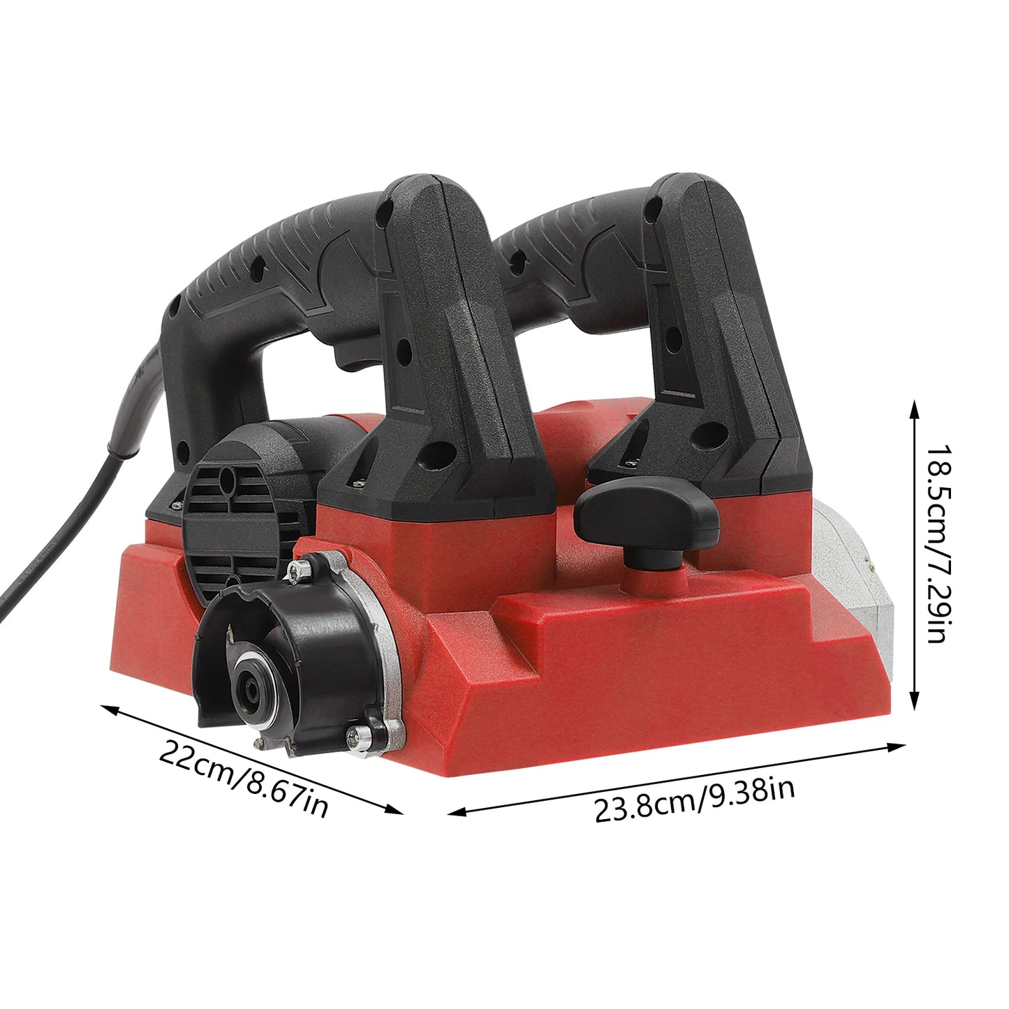 1300W Electric Wall Planer – High-Speed Putty & Paint Removal Machine with Toolbox