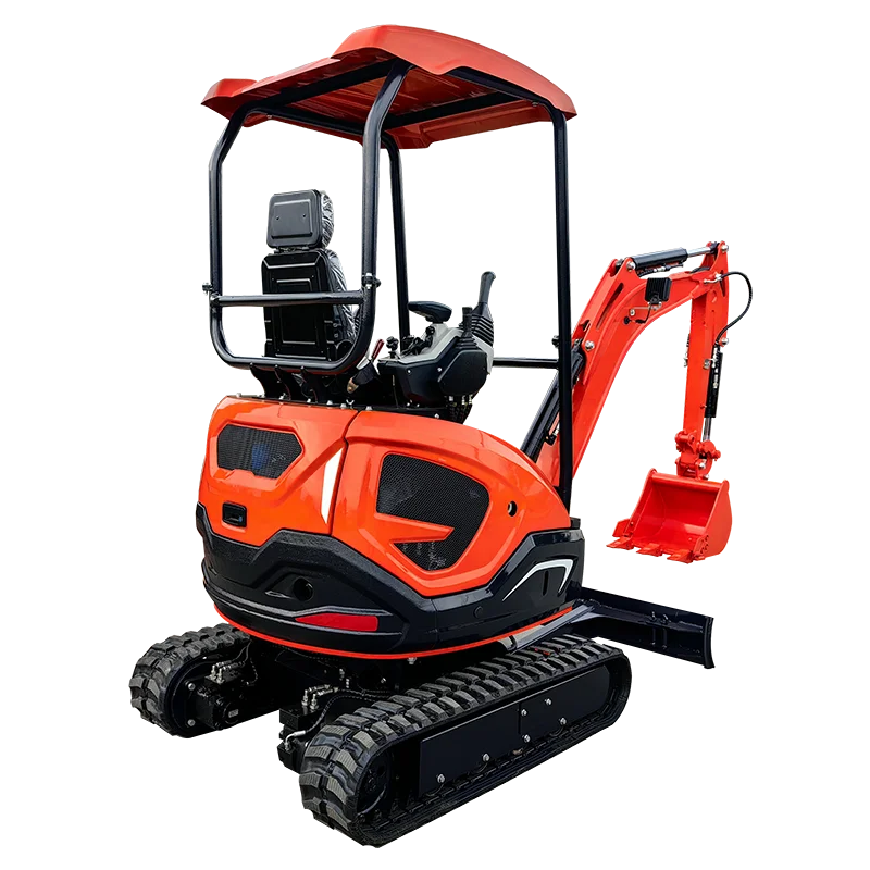 Mini Excavator with Kubota Engine – EPA/Euro 5 Compliant, Tracked, 18HP
