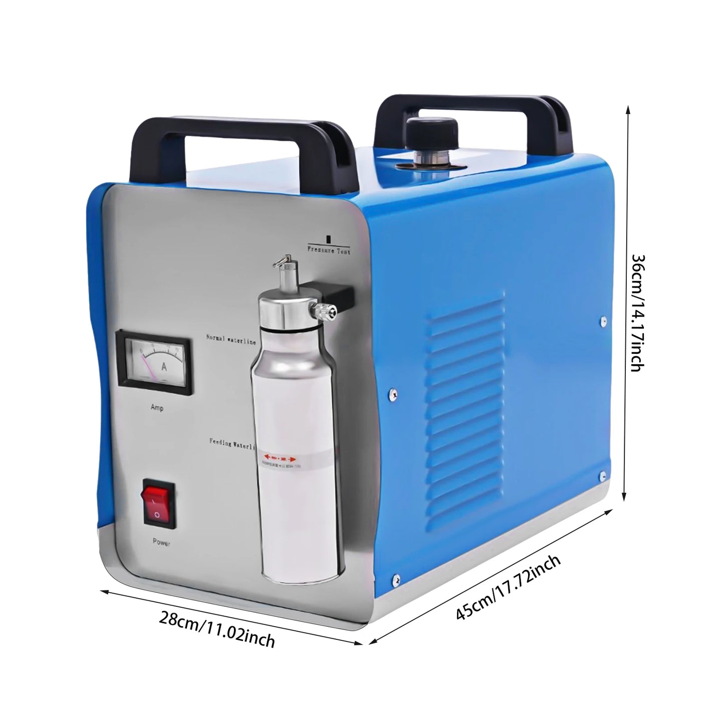 220V Hydrogen Oxygen Flame Polisher – H160/H180 75L/95L Acrylic Water Welder with Flame Gun