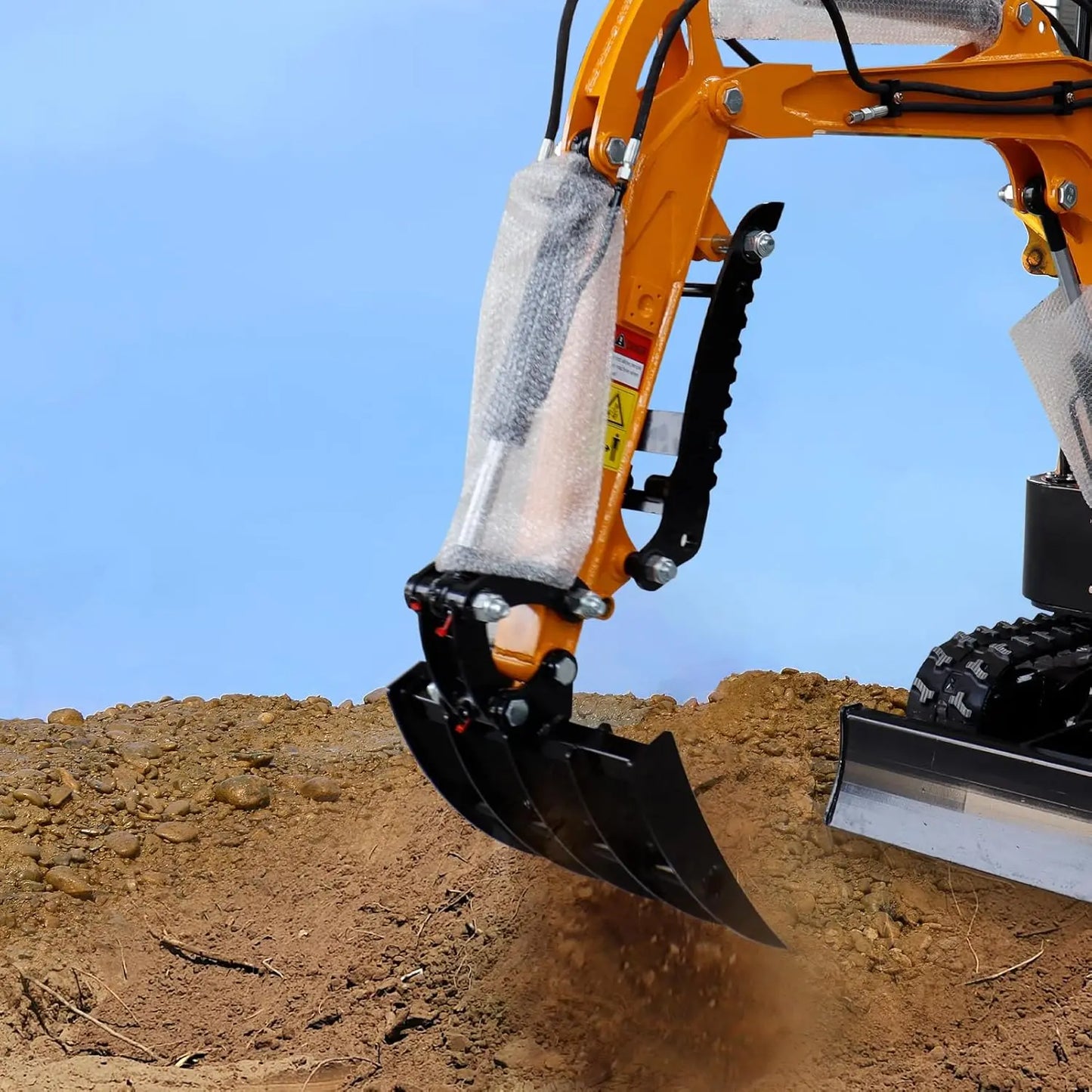 Rake Attachment for 1 Ton Mini Excavator USA STOCK