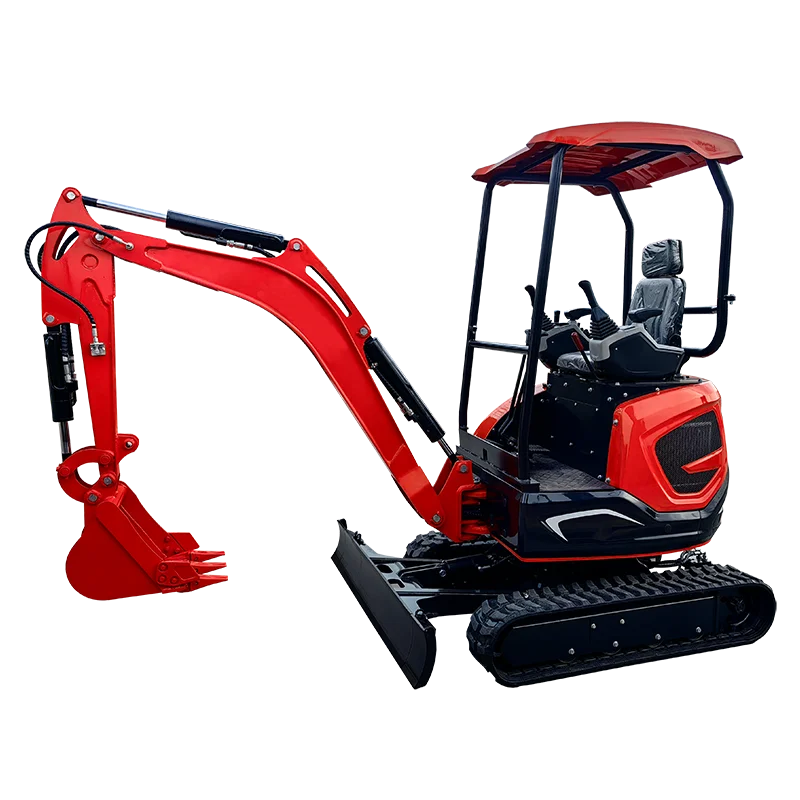 Mini Excavator with Kubota Engine – EPA/Euro 5 Compliant, Tracked, 18HP