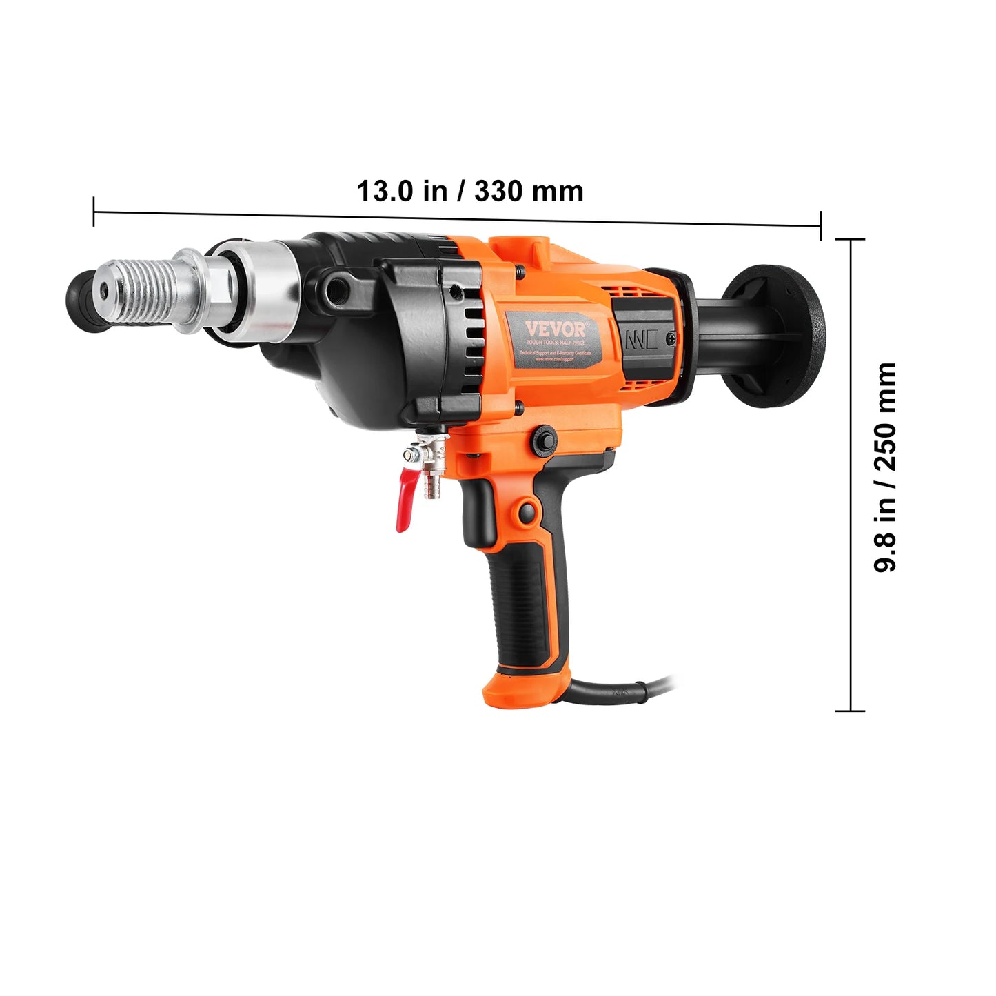 Handheld Diamond Core Drill Machine – Wet & Dry Concrete Drilling 2000W/2600W