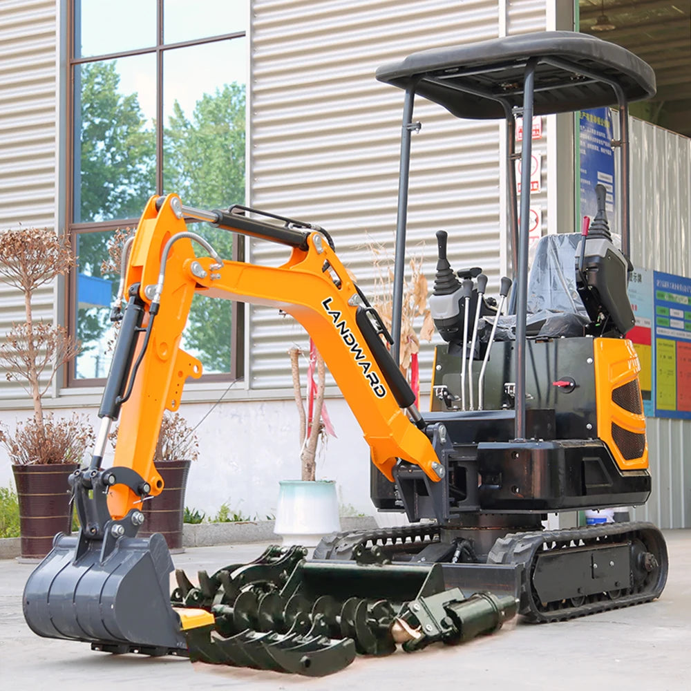 1–3 Ton Mini Excavators with Euro 5/EPA – Compact Multifunctional Diggers for Home, Farm, and Construction