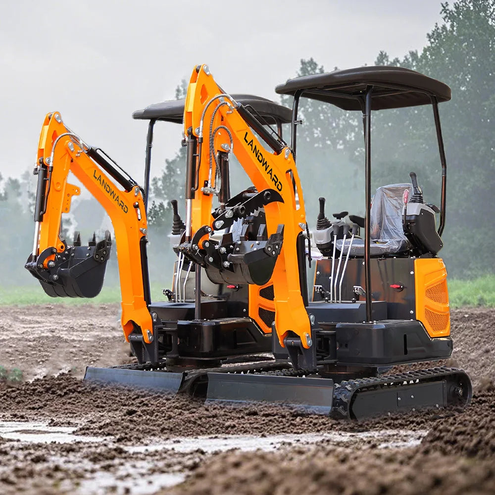1–3 Ton Mini Excavators with Euro 5/EPA – Compact Multifunctional Diggers for Home, Farm, and Construction
