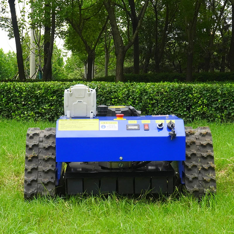 Intelligent Efficient Remote Control Lawn Mower