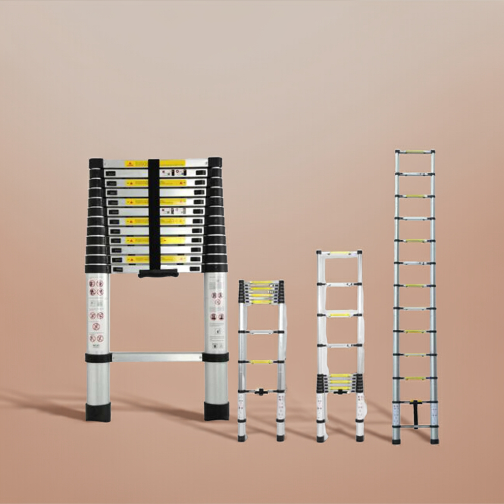 Ladder Portable Extendable Multi-Purpose Folding Aluminium Ladder Heavy Duty Extension