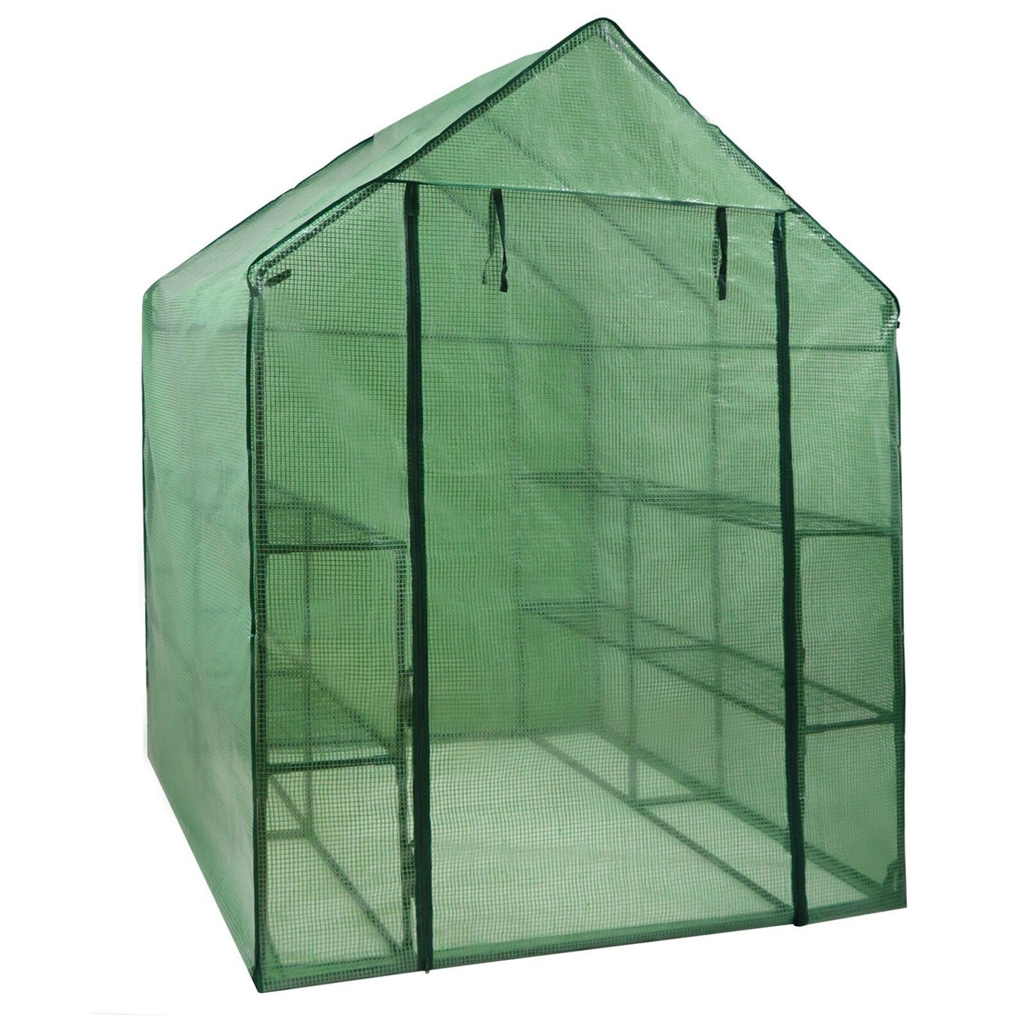 Walk In Greenhouse Garden for Planter Mini 8 Shelves 3 Tier Portable Green House
