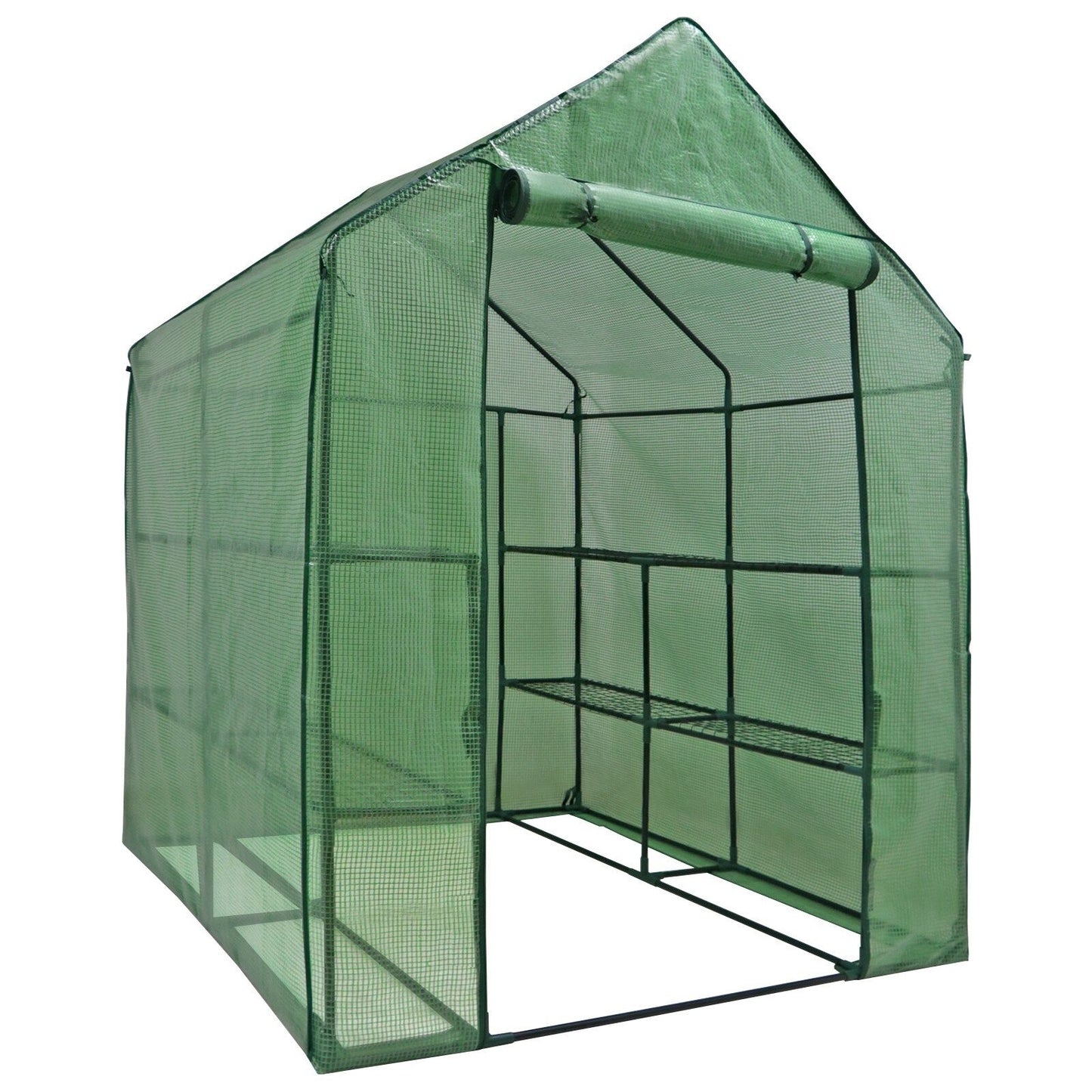 Walk In Greenhouse Garden for Planter Mini 8 Shelves 3 Tier Portable Green House