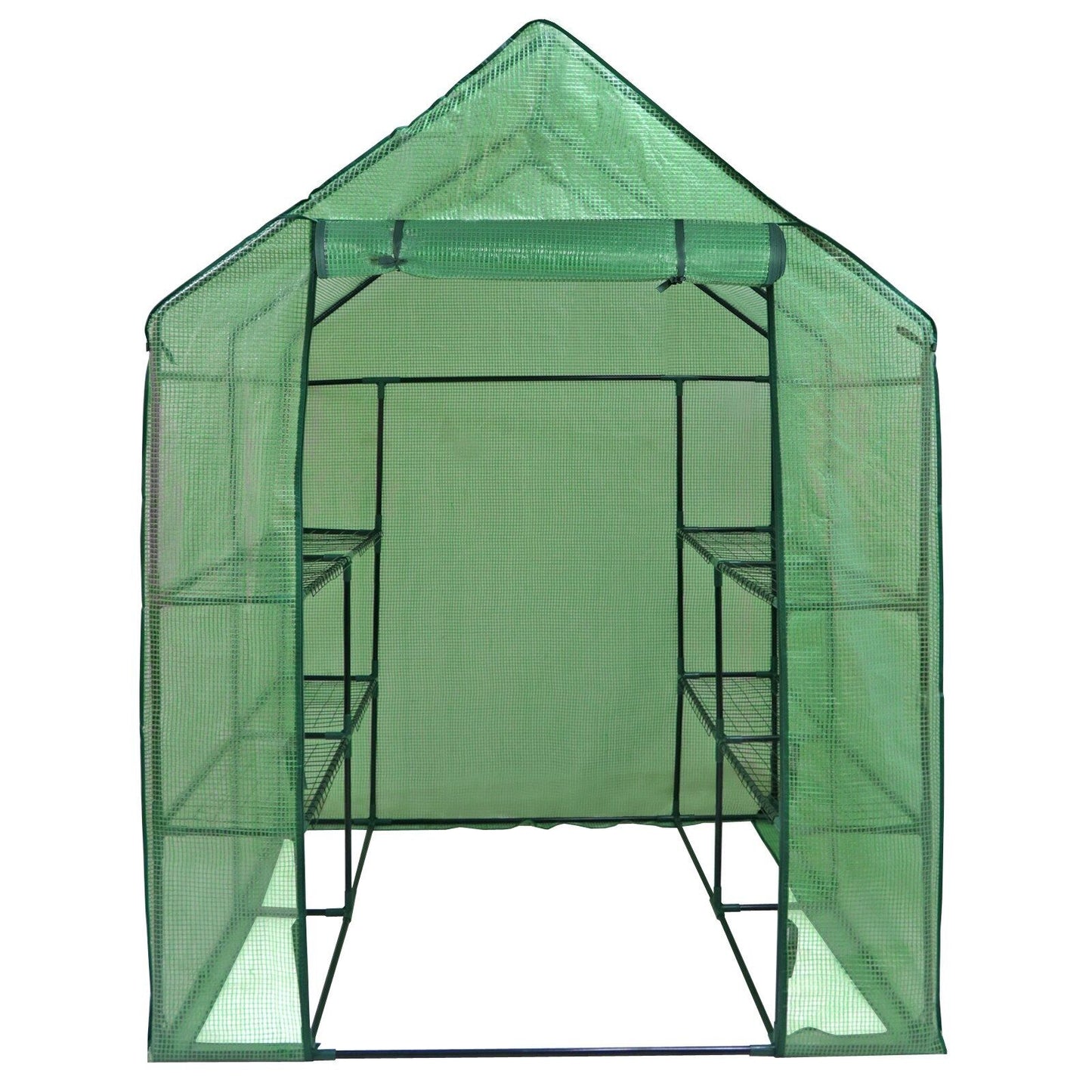 Walk In Greenhouse Garden for Planter Mini 8 Shelves 3 Tier Portable Green House