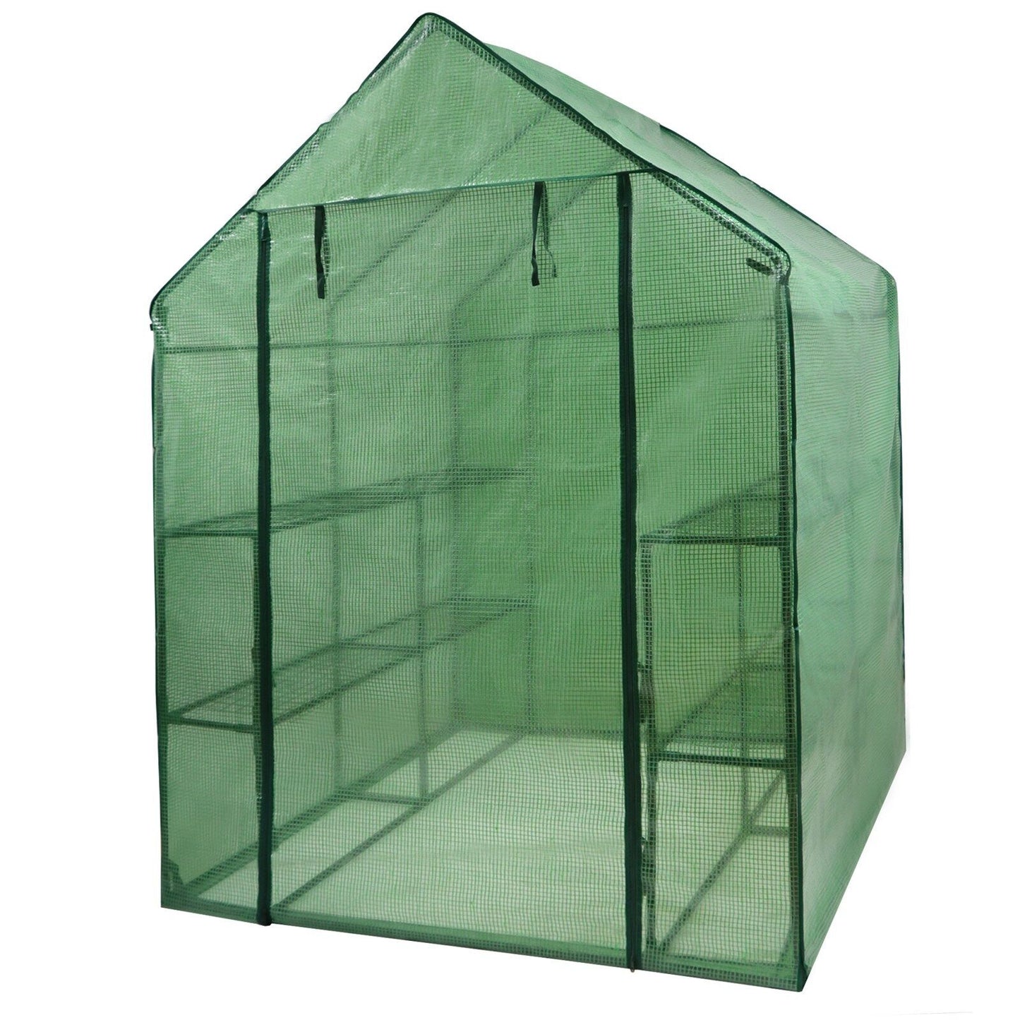 Walk In Greenhouse Garden for Planter Mini 8 Shelves 3 Tier Portable Green House