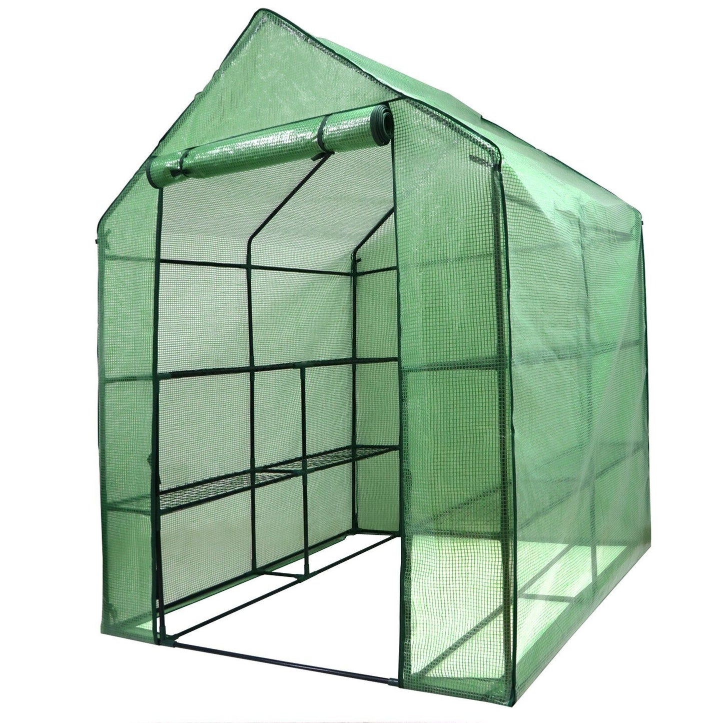 Walk In Greenhouse Garden for Planter Mini 8 Shelves 3 Tier Portable Green House