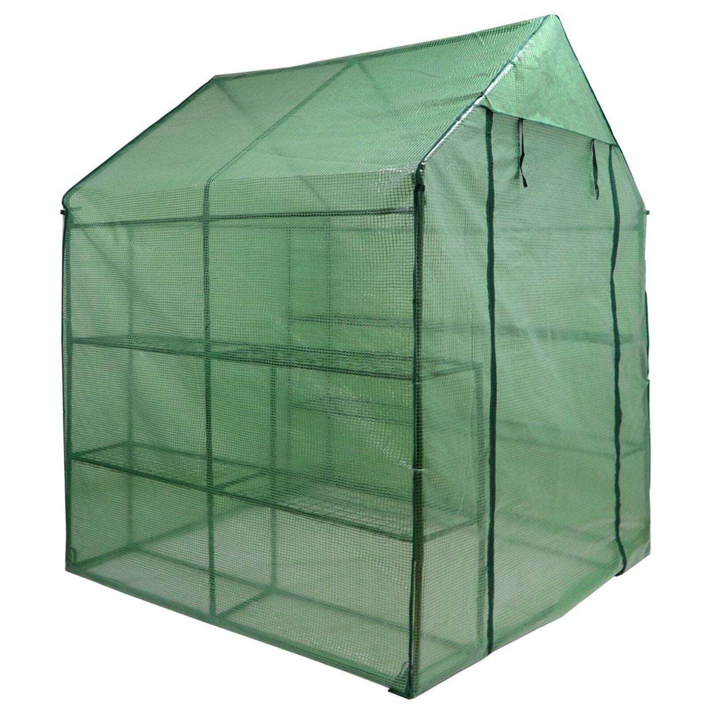 Walk In Greenhouse Garden for Planter Mini 8 Shelves 3 Tier Portable Green House