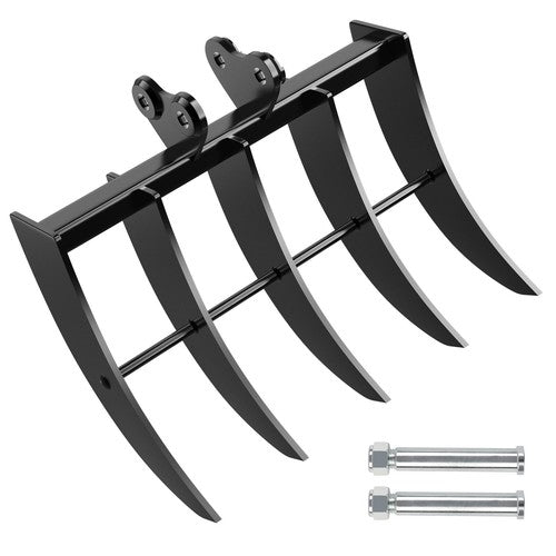 Attachments Mini Excavator: Ripper, Rake, Narrow Bucket, Plain Bucket, Thumb