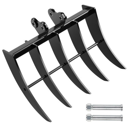 Attachments Mini Excavator: Ripper, Rake, Narrow Bucket, Plain Bucket, Thumb