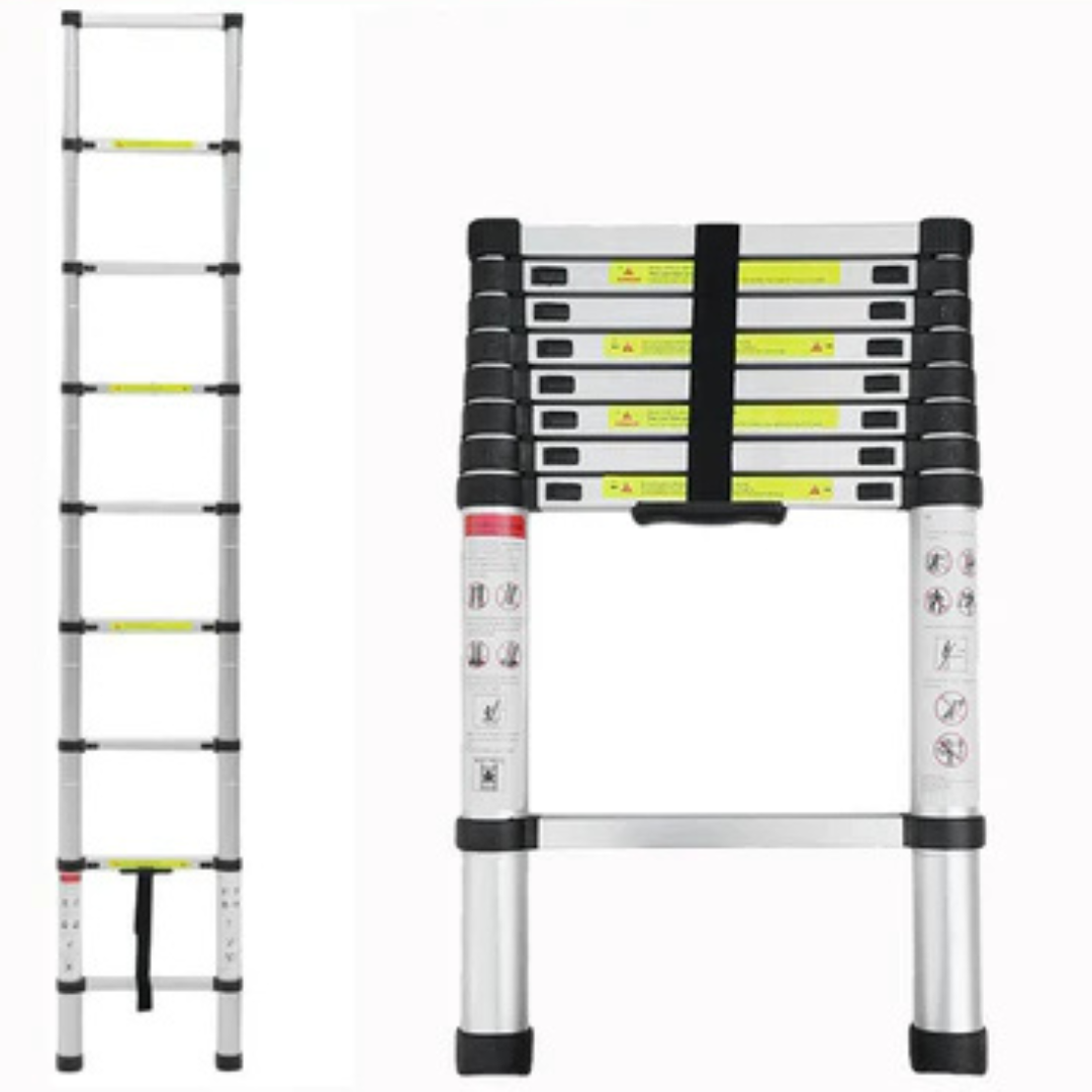 Ladder Portable Extendable Multi-Purpose Folding Aluminium Ladder Heavy Duty Extension