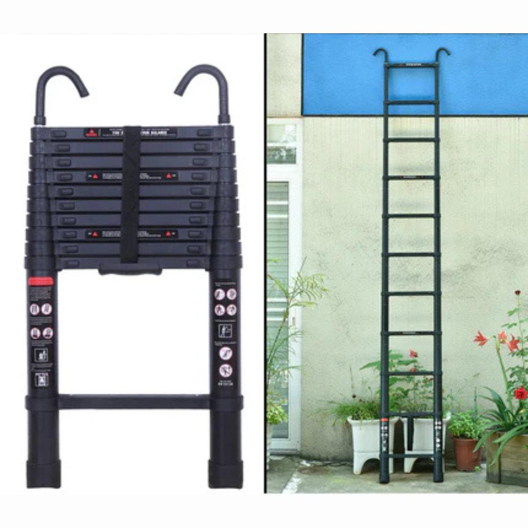 Ladder Portable Extendable Multi-Purpose Folding Aluminium Ladder Heavy Duty Extension