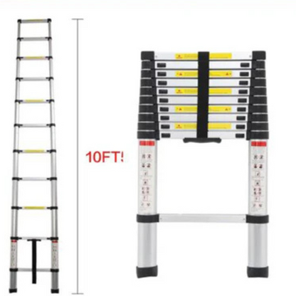 Ladder Portable Extendable Multi-Purpose Folding Aluminium Ladder Heavy Duty Extension