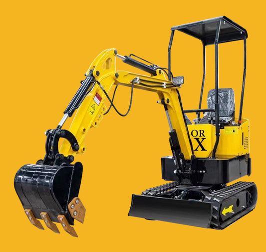 Mini Excavator 1 Ton Digger 13.5hp Gas Tracked Crawler B&S EPA Engine In USA