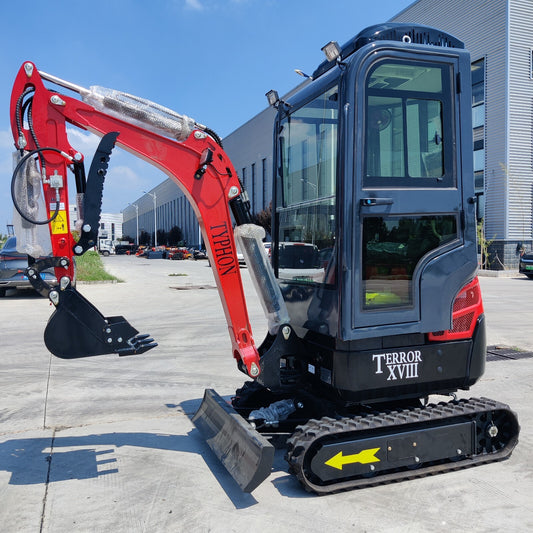 2 Ton New Mini Excavator Digger Tractor, EPA certified KUBOTA D902 Diesel Engine