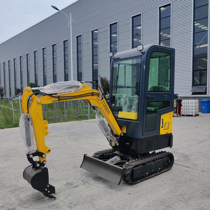 TYPHON Terror X 1.15 Ton Mini Excavator – 13.5HP Gas Track Crawler Digger with EPA Certification