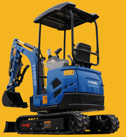New Mini Excavator EPA certified USA KUBOTA Diesel D902 crawler