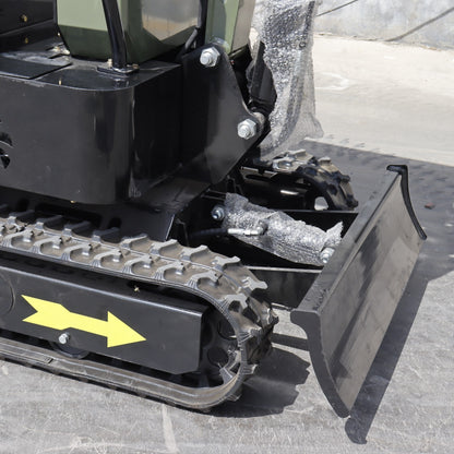 Mini Excavator 1 Ton Digger 13.5hp Gas Tracked Crawler B&S EPA Engine