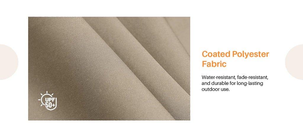 SeeHill 10' x 10' Patio Gazebo with Steel Frame and Double Roof, Outdoor Canopy Tent with Mosquito Netting for Garden or Lawn