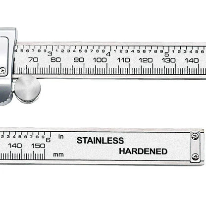 TON09 Digital Vernier Caliper 150mm – 6" Stainless Steel Electronic Micrometer Measuring Tool | 0.01mm Precision