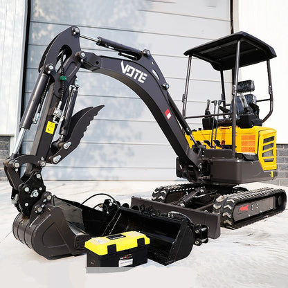 Mini Micro Excavator 1 Ton / 2 Ton – 1000kg EURO Standard Small Digger for Construction, Garden & Custom Home