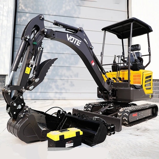 Mini Micro Excavator 1 Ton / 2 Ton – 1000kg EURO Standard Small Digger for Construction, Garden & Custom Home