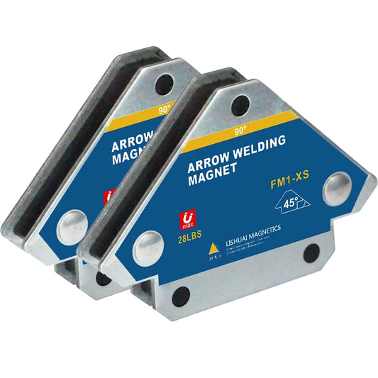 2pcs 12.5KG Magnetic Welding Holder Set – 45° 90° 135° Angle Fixer