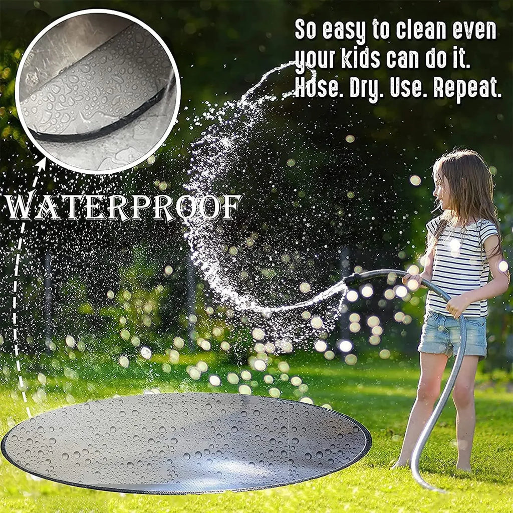 Grill Mat Fireproof Pad Flame Retardant Fiberglass Fire Blanket For Wood Burner Outdoor Picnic Barbecue Heat Insulation