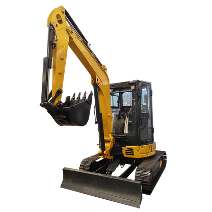 3.5 Ton Mini Backhoe Excavator – EPA Certified Crawler Digger, 25HP Strong Engine, Farm & Construction Machine