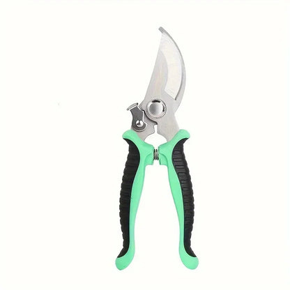 Stainless Steel Professional Gardening Shears – Heavy-Duty Pruning Tool for Branches, Flowers & Fruit Trees