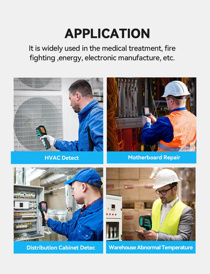 TR256E /B Thermal Imager 256X192 Thermal Imaging Camera Infrared Temperature Meter For Repair, PCB, Pipeline Detection