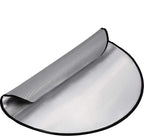 Grill Mat Fireproof Pad Flame Retardant Fiberglass Fire Blanket For Wood Burner Outdoor Picnic Barbecue Heat Insulation